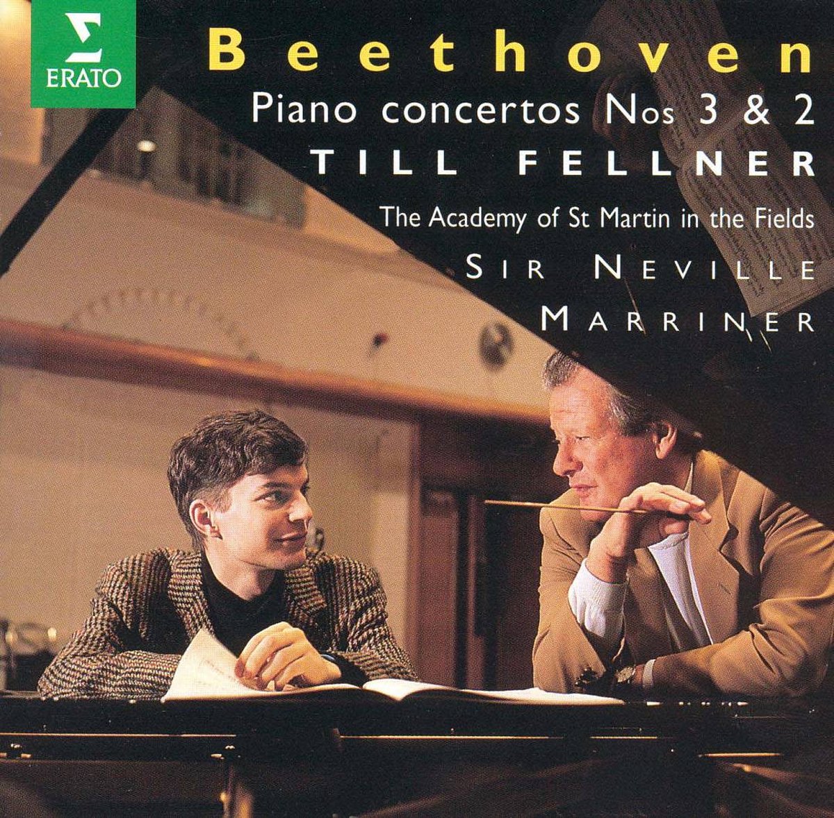 Beethoven: Piano Concertos Nos. 3 & 2 / Fellner, Marriner