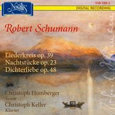 Robert Schumann: Liederkreis, Op. 39; Nachtstücke, Op. 23; Dichterliebe, Op. 48