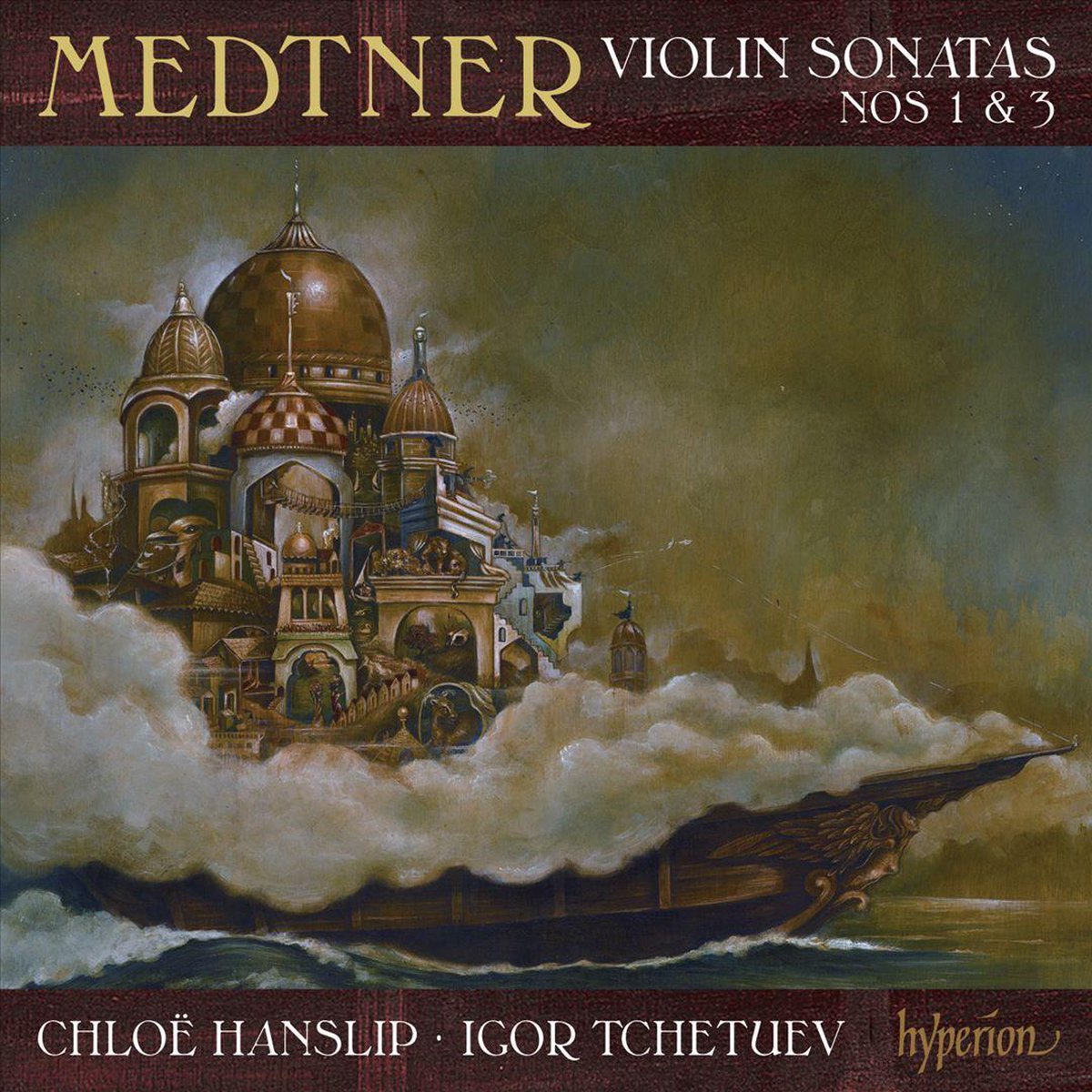 Medtnerviolin Sonatas Nos 1 3