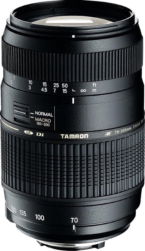 Tamron AF 70-300mm f/4.0-5.6 Di LD Canon EF + UV-Filter 62mm + Elite Lenspen