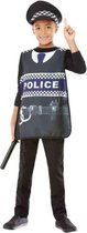 Smiffys Kostuum Accessoire Set Kids Police Zwart