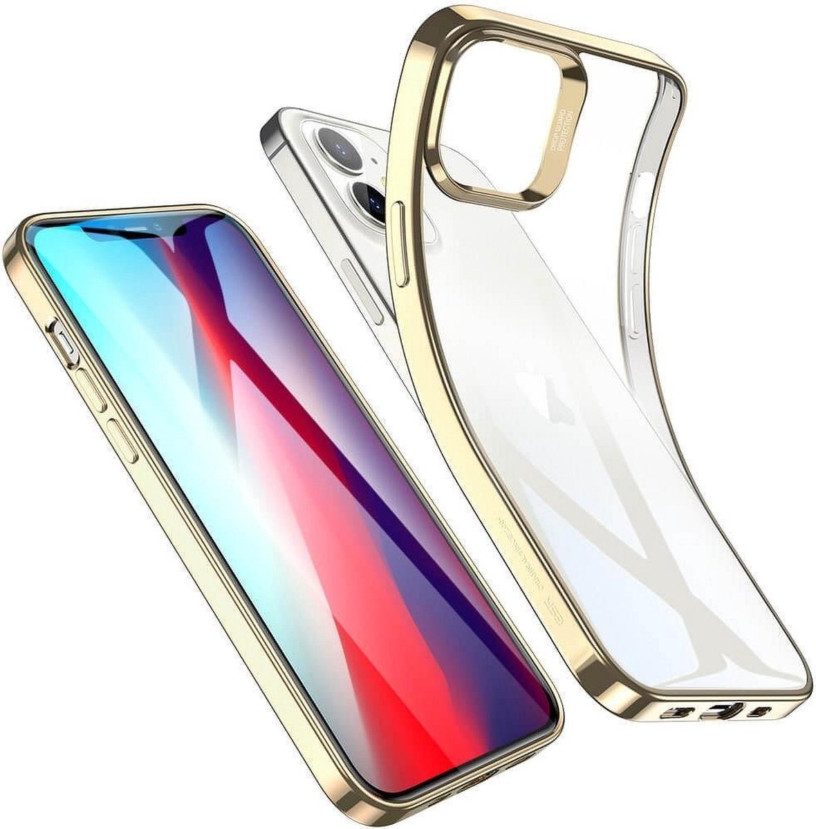 ESR Halo case Geschikt voor Iphone 12 MINI - goud