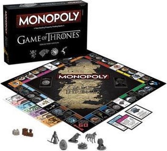 Thumbnail van een extra afbeelding van het spel Monopoly Game of Thrones Collector's Edition