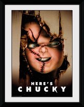 CHUCKY - Collector Print 30X40 - Here's Chucky