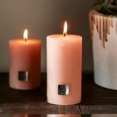 Riviera Maison - stompkaars - Rustic Candle pretty peach 7 x 13