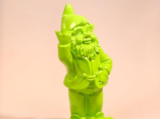 Objet déco ciblé Stoobz gnome décoratif chaux 30 cm