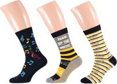 Apollo Music lover Socks | 3 - Pack Giftbox | Maat 41-46