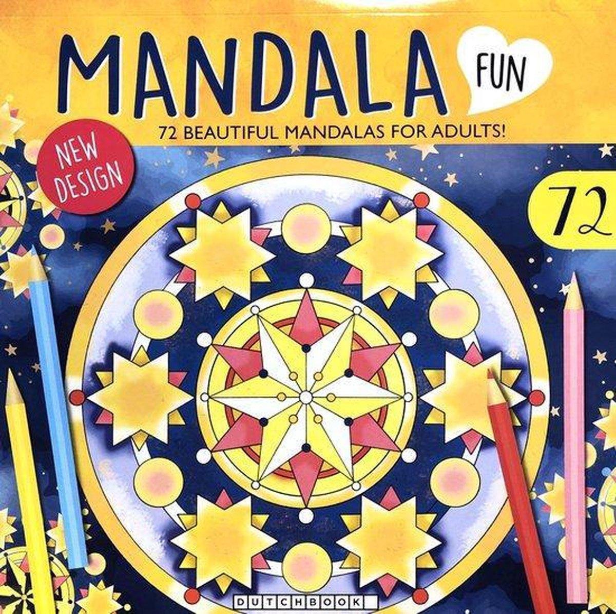 Mandala kleurboek voor volwassenen | 72 Kleurplaten | Diverse varianten