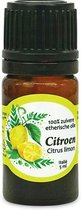 etherische olie Citroen 5 ml vegan transparant