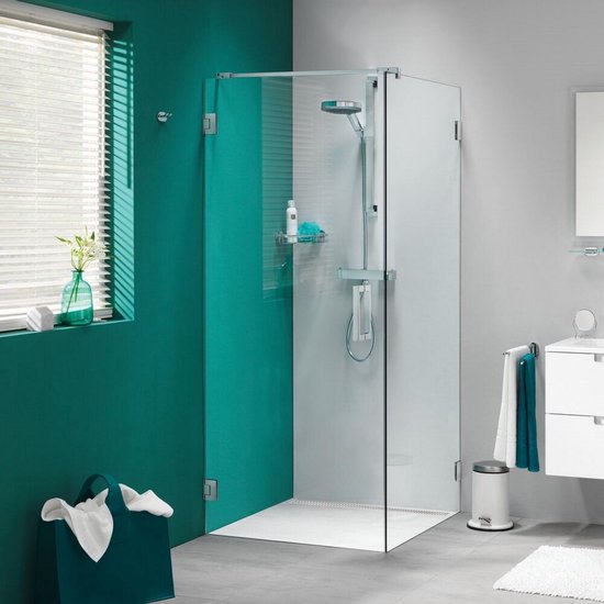 Foto: Vidaxl douchedeur 96x190 cm esg halfmat