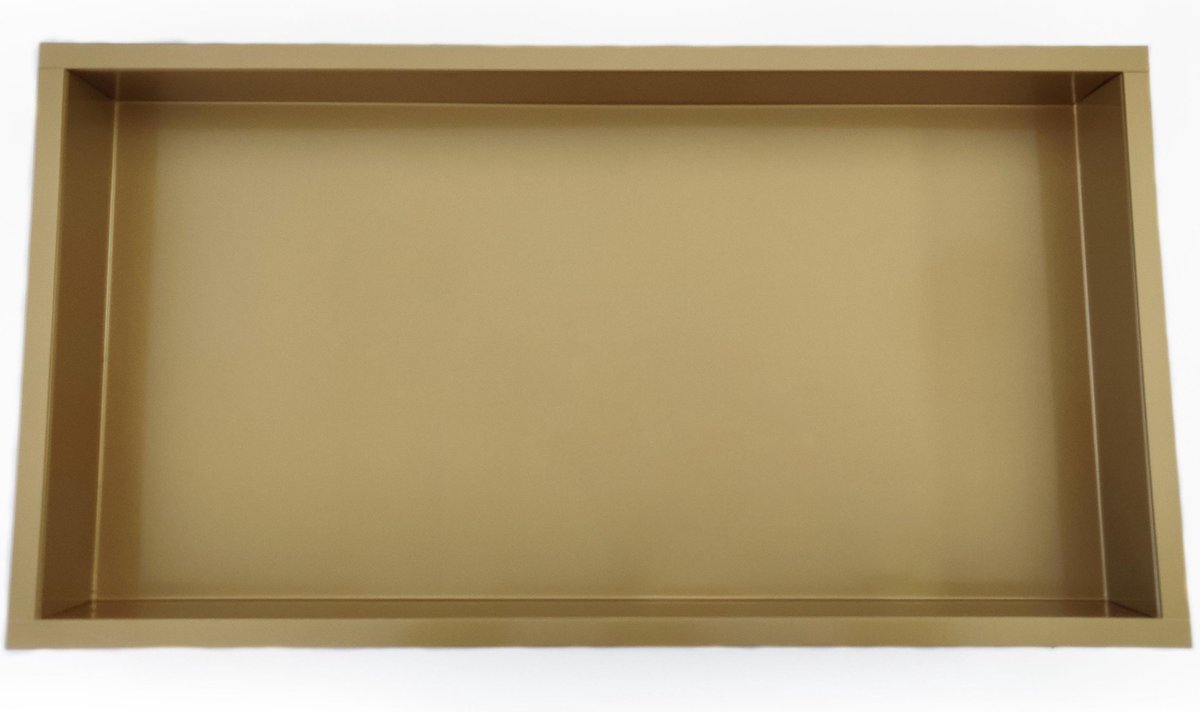 Inbouwnis BWS 30x60x10 cm RVS Goud