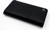 Zwart hoesje voor Apple iPhone 5-5s-SE - Book Case - Pasjeshouder - Magneetsluiting