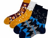 La Pèra Unisex Cool Socks Thema Bier en Natuur 2 paar sokken  - Maat 43-46