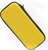 Beschermhoes - Opberghoes - Case - Geschikt voor Nintendo Switch (OLED) - Geel