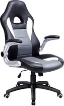 Luxe Ergonomische Bureaustoel Met Kantelmechanisme & Inklapbare Armleuningen - Directie Managerstoel Ergonomisch - Ergonomische Luxe Racing Style Design Game Computer Stoel - Voor Gamen/Kanto