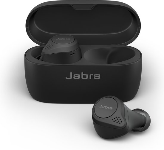 Jabra Elite 75t - True Wireless oordopjes - Zwart | bol.com