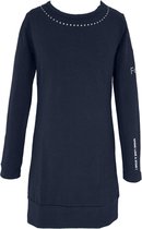 felicemode jurk tuniek lange mouw blauw meisjes maat 140