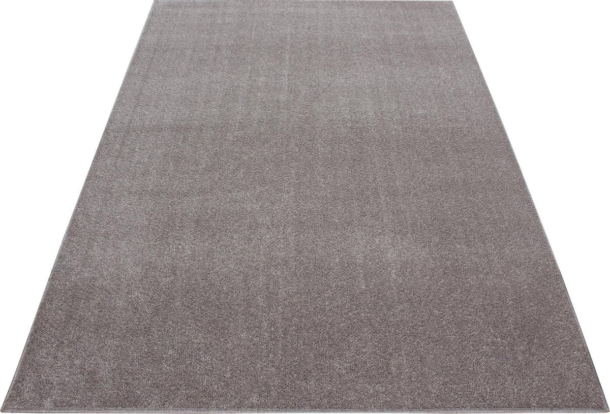 Laagpolig vloerkleed Ata - beige - 280x370 cm