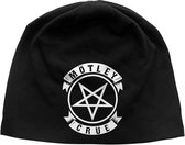 Motley Crue Beanie Muts Pentagram Zwart