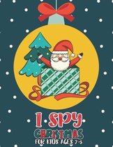 I Spy Christmas Book For Kids Ages 2-5