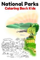 National Parks Coloring Book Kids: 30 Pages