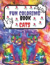 fun coloring book cats