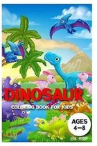 dinosaur coloring book for kids ages 4-8