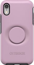 Otter + Pop Symmetry Case voor Apple iPhone XR - Roze