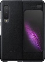 Samsung lederen cover - zwart - voor Samsung Galaxy Fold