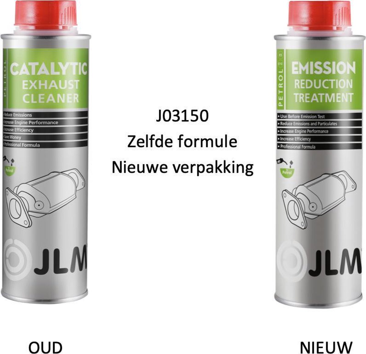 6x 250ml JLM J03152 Benzin Abgas Fit Katalysator Reiniger  Lambdasondenreiniger 