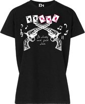 Pinned by K – Poker T-shirt Black - XL