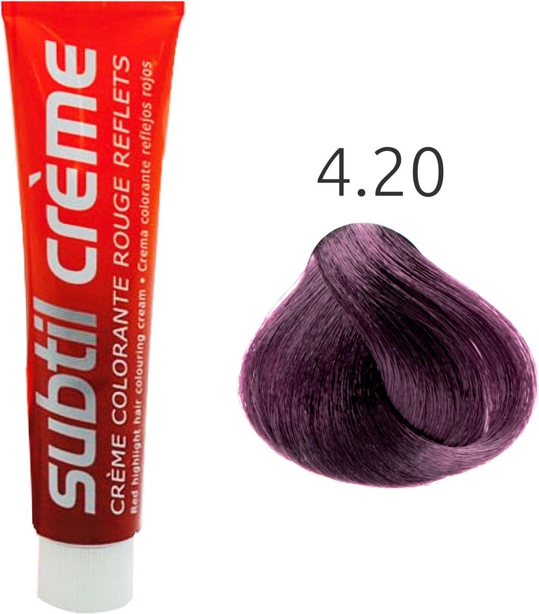 Subtil Haarverf Creme Hair Coloring Cream 4.20