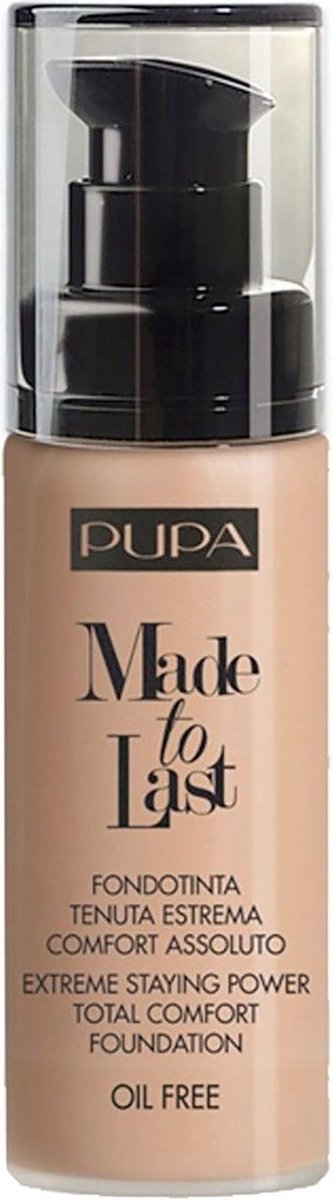 Goedkoopste Pupa Made To Last Foundation 060 Golden Beige