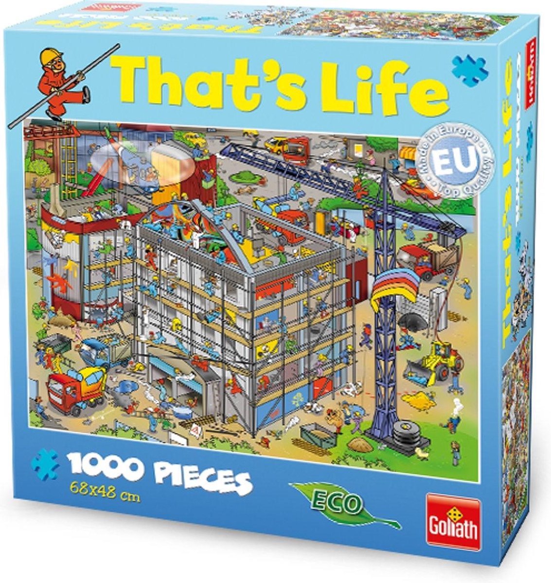 That's Life 1000pcs Construction Site | bol