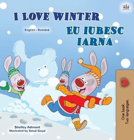 Foto: English romanian bilingual collection i love winter english romanian bilingual book for kids 