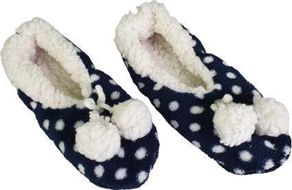 Merkloos Sans marque Laag Model Pantoffel Balletjes Donkerblauw