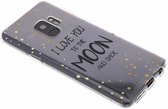 Design Backcover Samsung Galaxy S9 hoesje - Quote