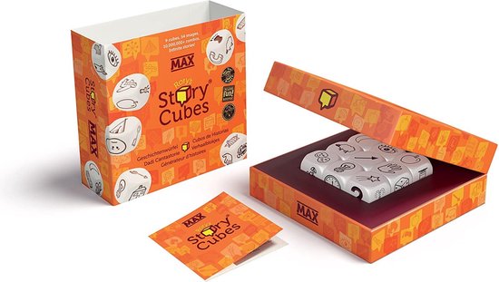 Thumbnail van een extra afbeelding van het spel Spellenbundel - Dobbelspel - 3 Stuks - Rory's Story Cubes Primal, Astro & Original