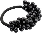 Fako Fashion® - Perles élastiques pour cheveux - Gala et mariage - Zwart