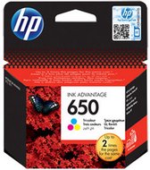 HP 650 Tri-Colour Ink Cartridge
