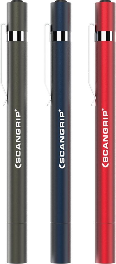 SCANGRIP Zaklampen Penlamp Flash Pencil - 75lm - 3 stuks