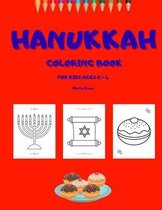 Hanukkah Activities- Hanukkah Coloring Book for Kids Ages 2 - 4