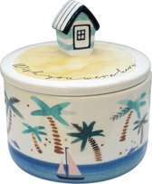 House of Disaster - By the Sea - Suikerpot strandhuisje met giftbox