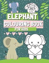 Elephant Colouring Book for Kids