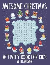 Awesome Christmas Activity Book For Kids With Answer