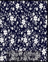 Flower Coloring Book for Adult