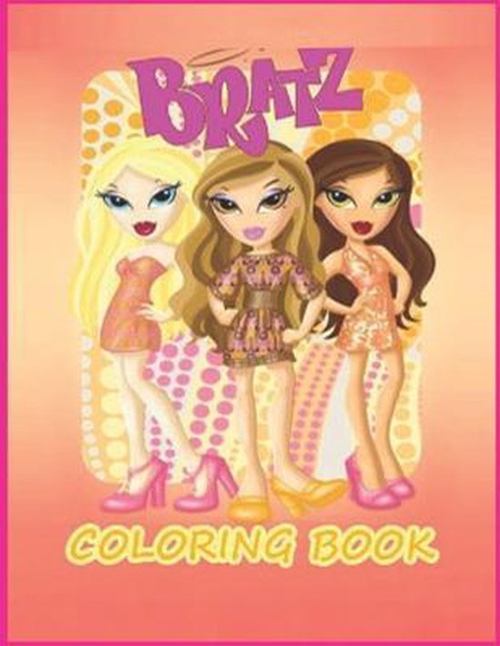 Bratz: Coloring Book for Kids and Adults with Fun, Easy, and