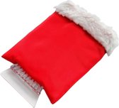 IJskrabber rood - Met handschoen - Autoruit - Auto - Lang - Warm - Winter - Luxe