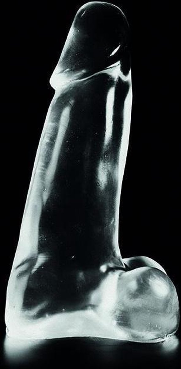 Dark Crystal Dildo 26 x 7 cm - transparant
