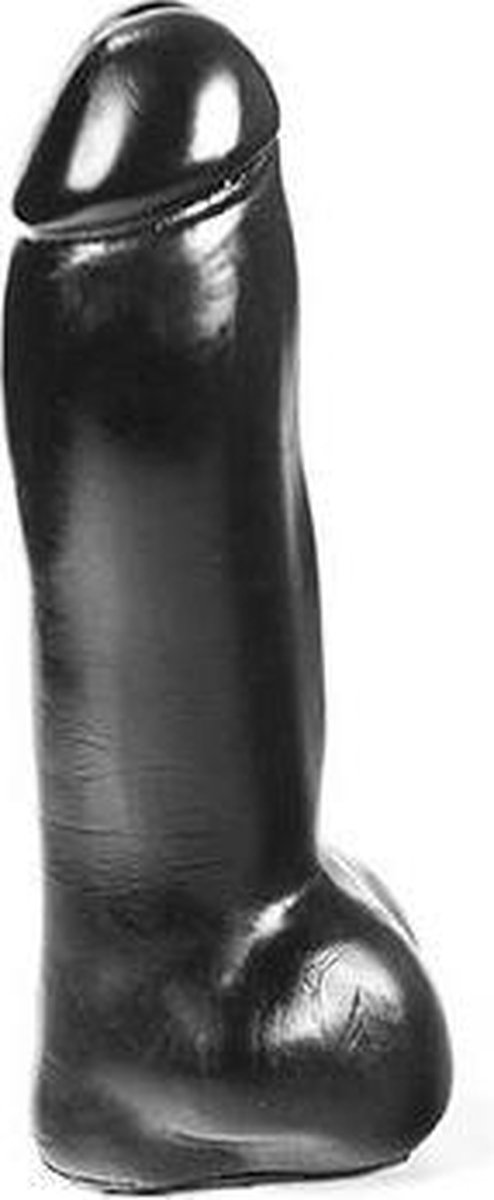 Dark Crystal Dildo 21,5 x 6,3 cm - zwart